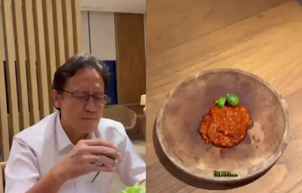 Sambal Probiotik Ala Menkes