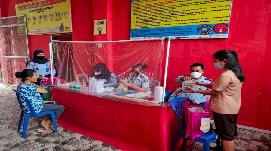Layanan Penitipan Makanan di Lapas Batulicin