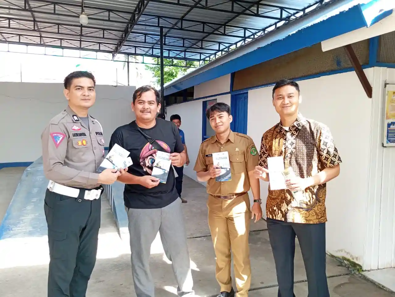 Pemeriksaan Makanan Polres Berau