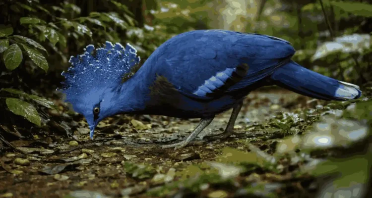 Burung Mambruk, Merpati Bermahkota dari Papua yang Menjadi Raksasa di Keluarganya